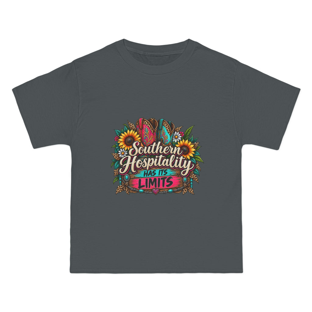 Southern Hospitality T-Shirt – Sunflower & Floral Graphic Tee