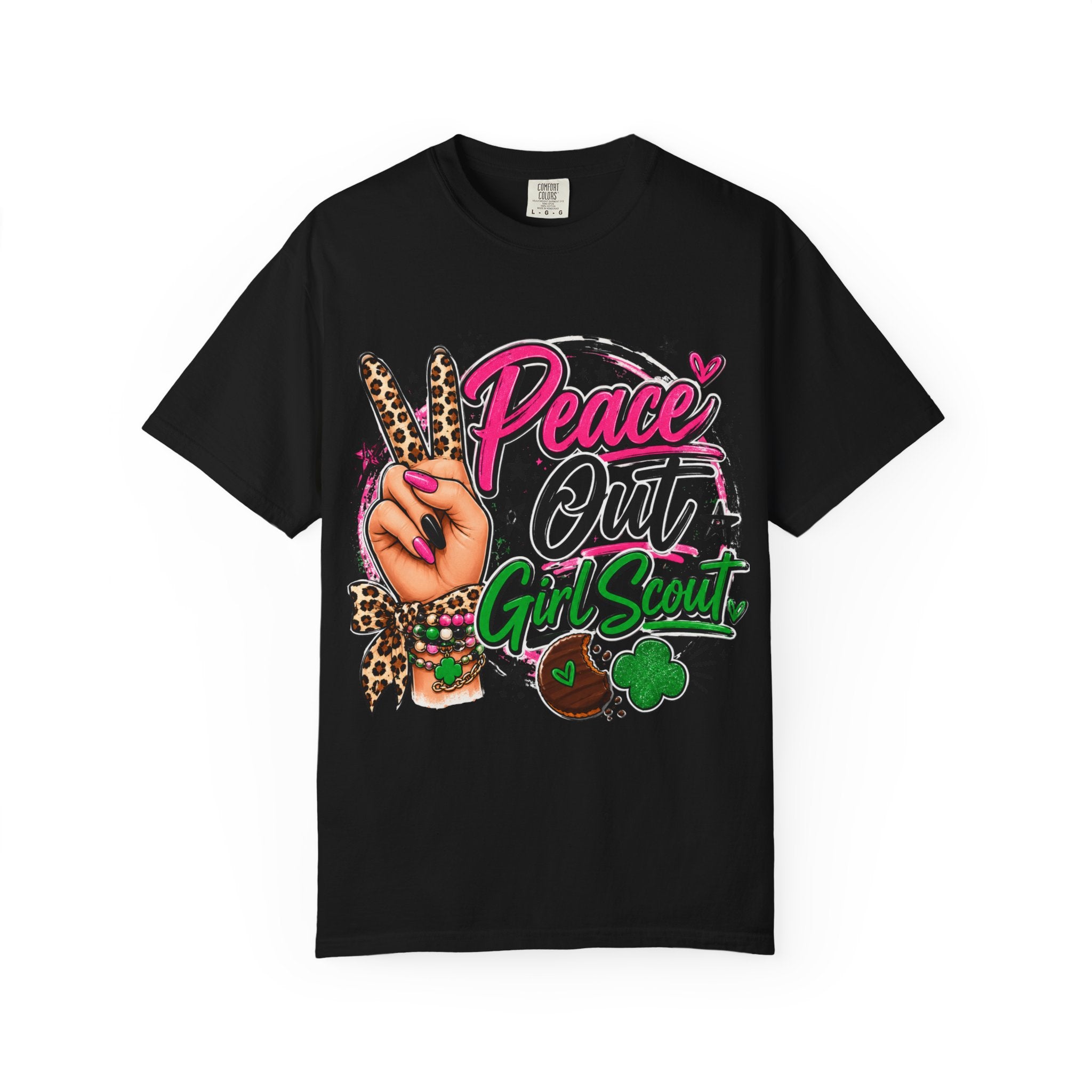 Peace Out Girl Scout T-Shirt