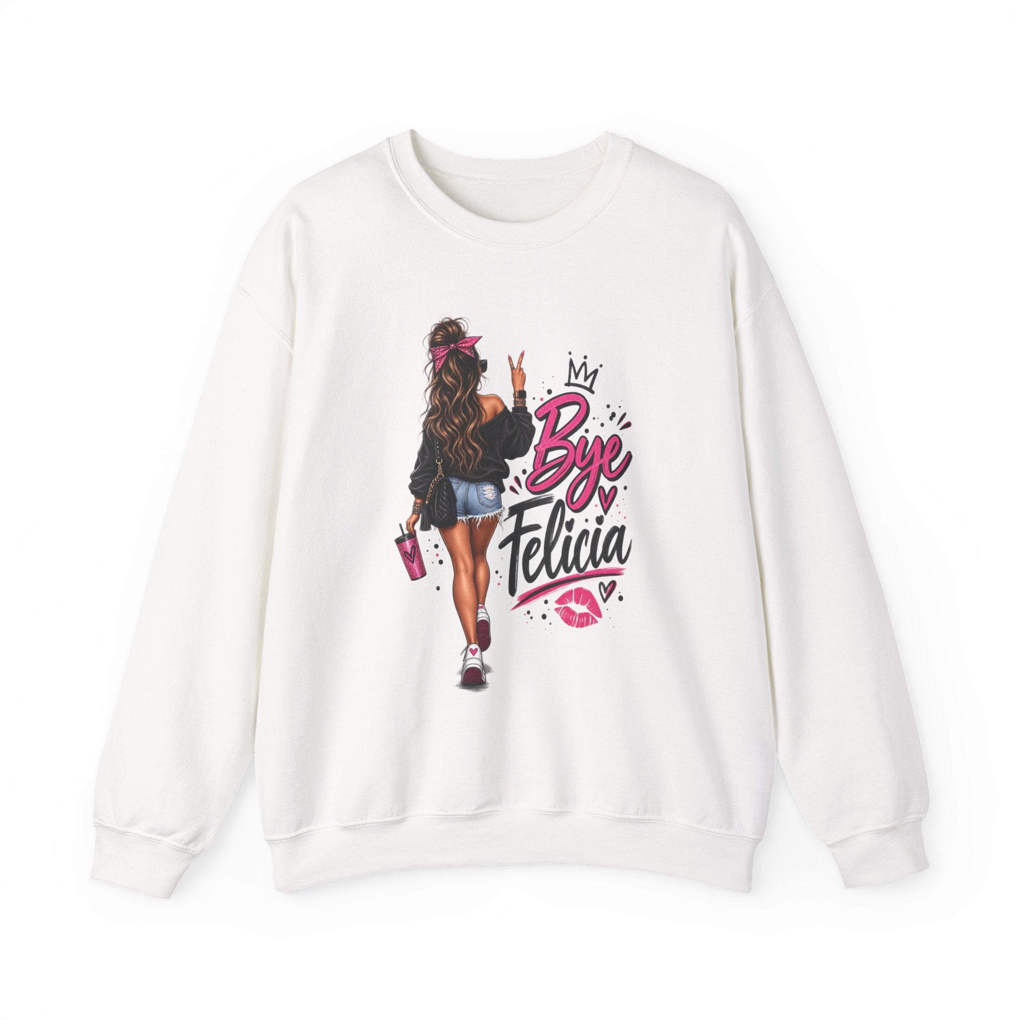 Bye Felicia Crewneck Sweatshirt - Sassy Girl Graphic Pullover