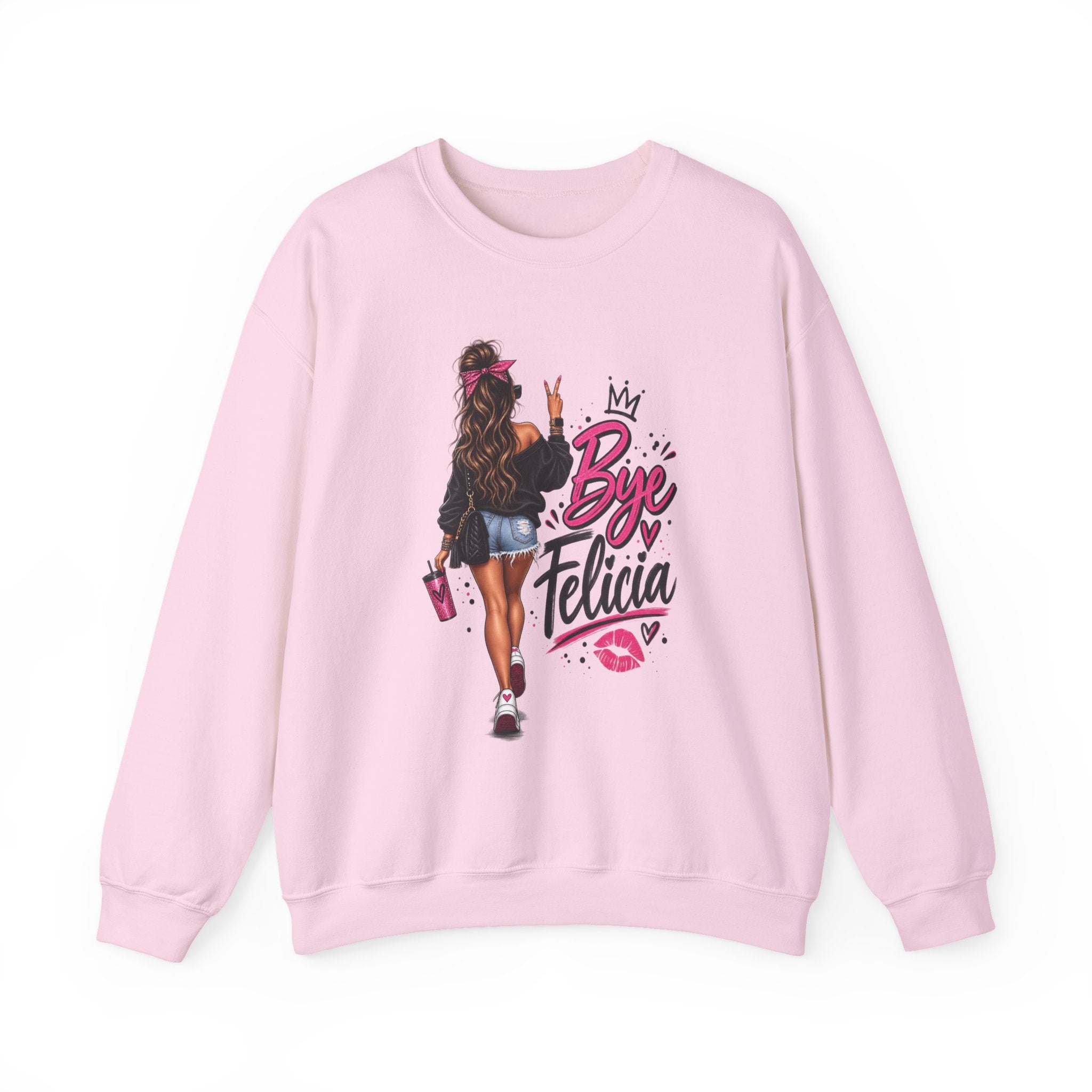 Bye Felicia Crewneck Sweatshirt - Sassy Girl Graphic Pullover
