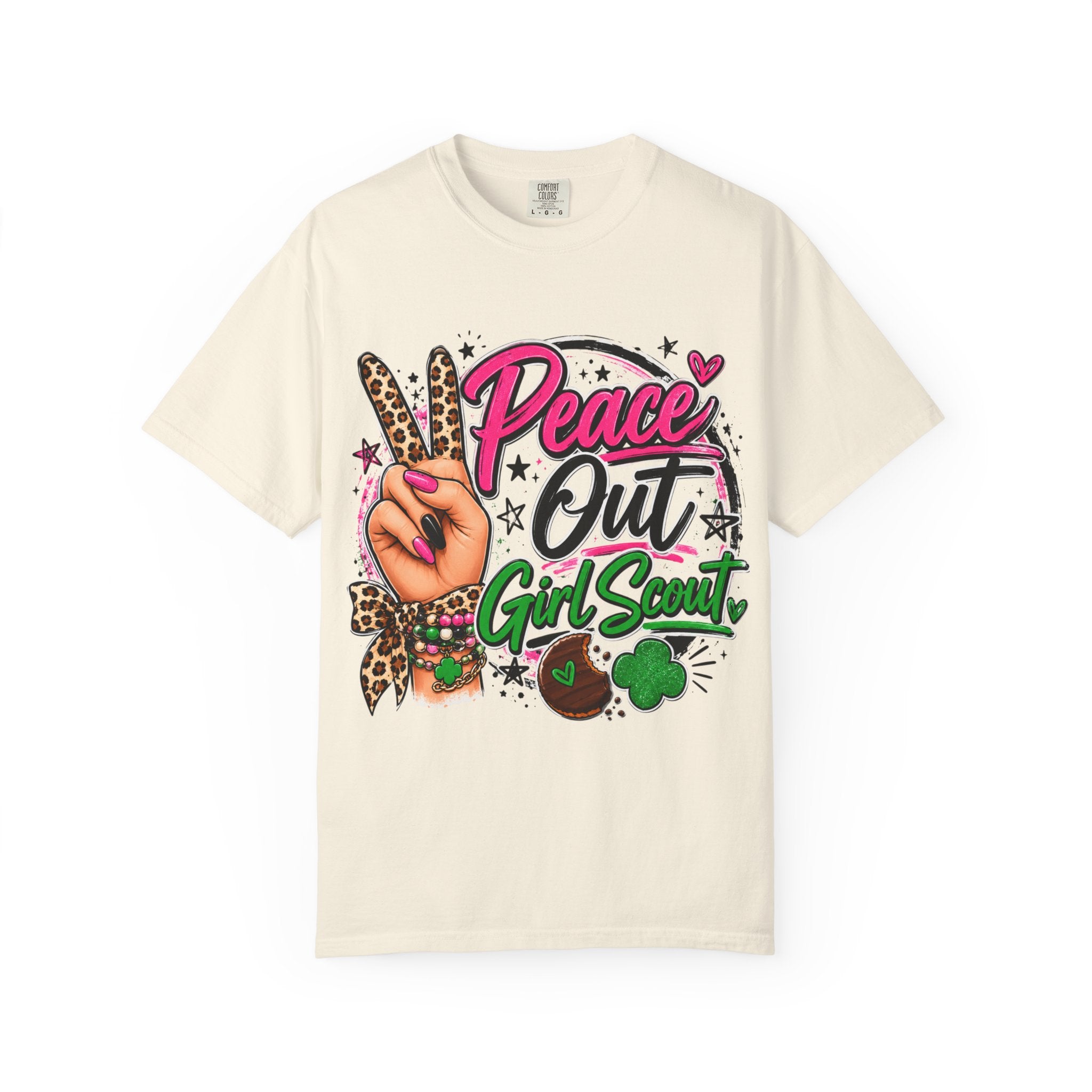 Peace Out Girl Scout T-Shirt