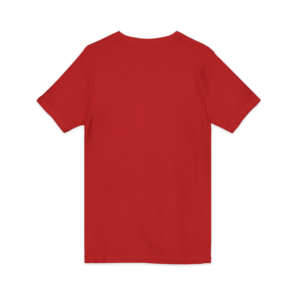 Football Mom V-Neck Tee — Graphic Mom Life Shirt
