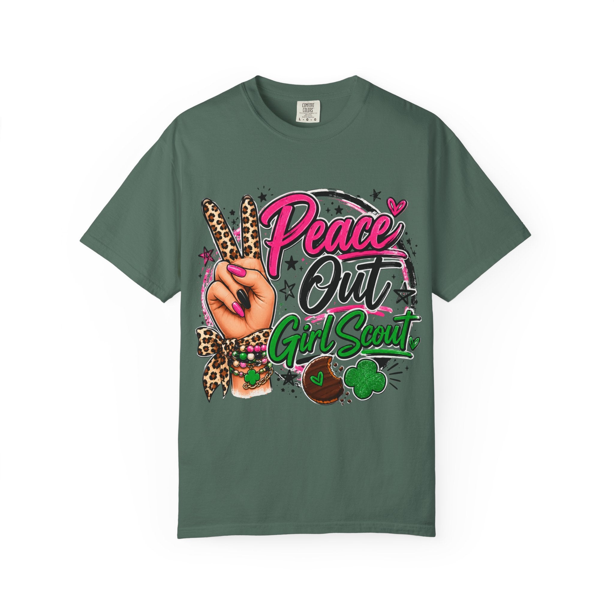 Peace Out Girl Scout T-Shirt
