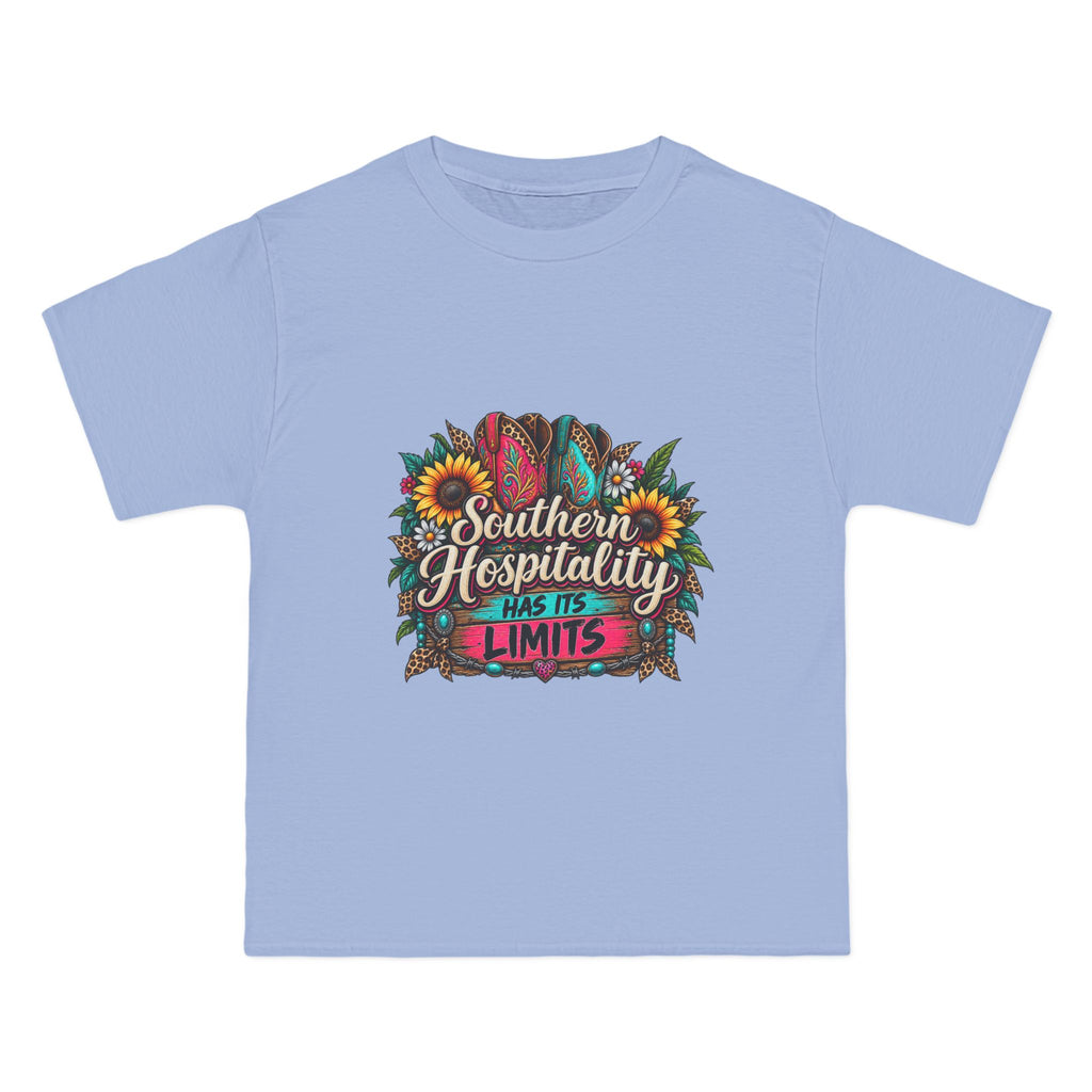 Southern Hospitality T-Shirt – Sunflower & Floral Graphic Tee