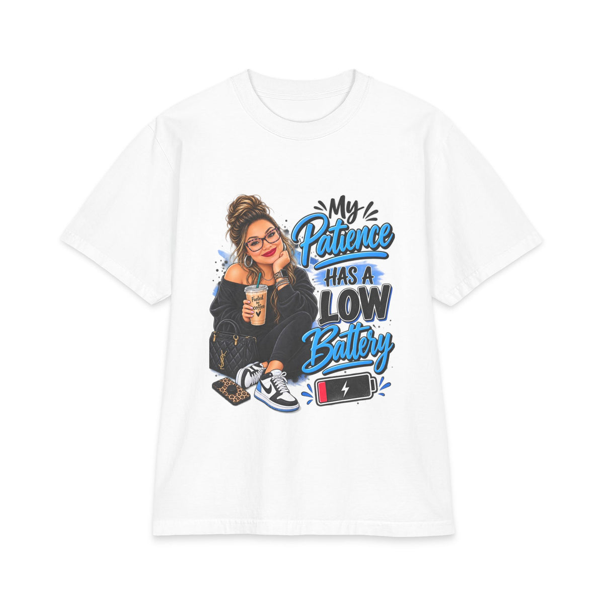 My Patience Has a Low Battery T-Shirt