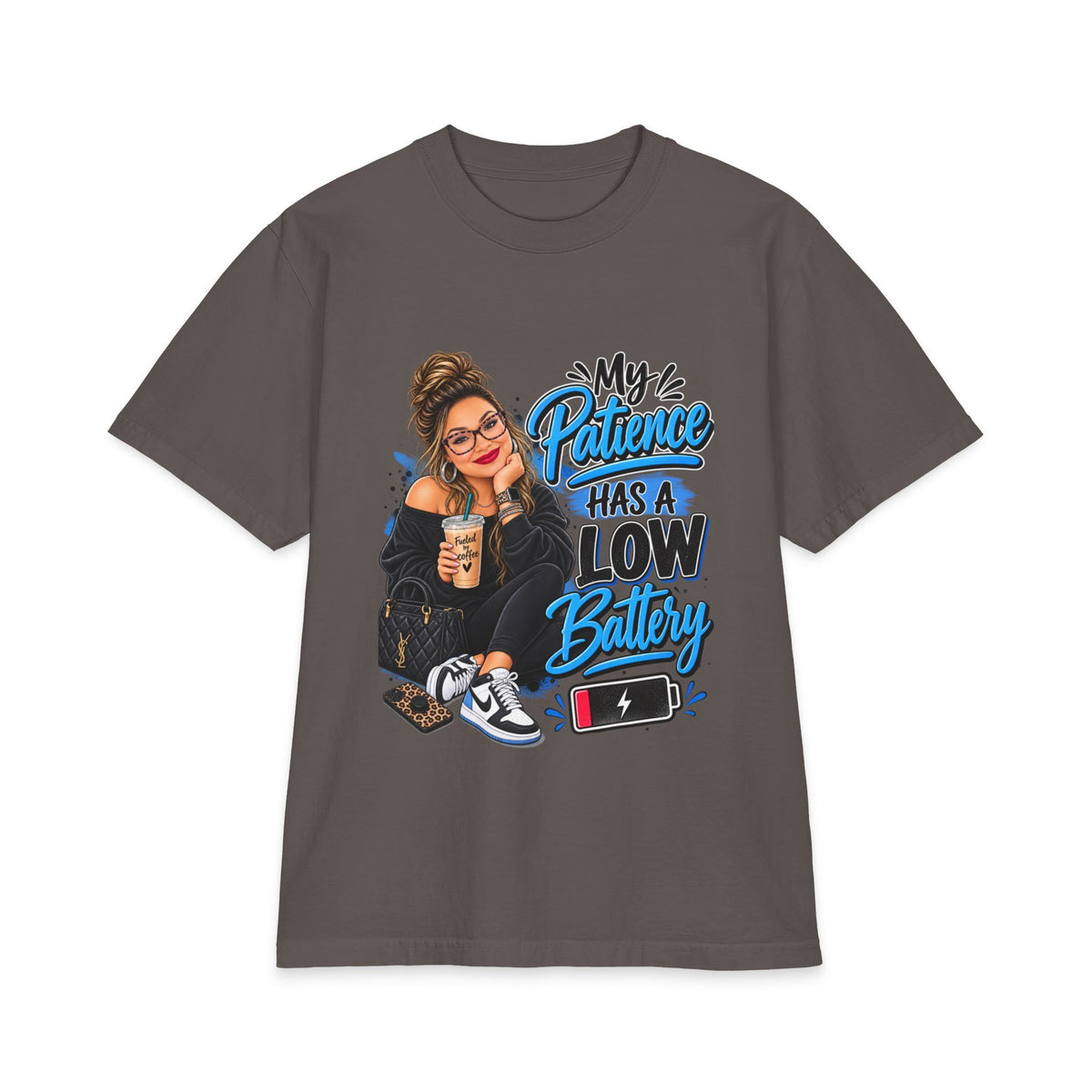 My Patience Has a Low Battery T-Shirt
