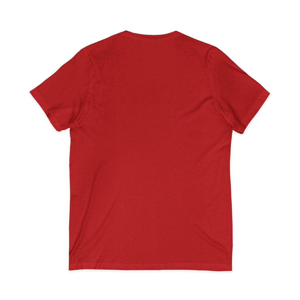 Football Mom V-Neck Tee — Graphic Mom Life Shirt