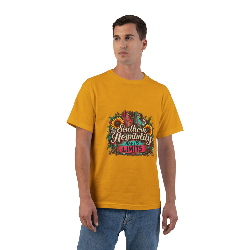 Southern Hospitality T-Shirt – Sunflower & Floral Graphic Tee