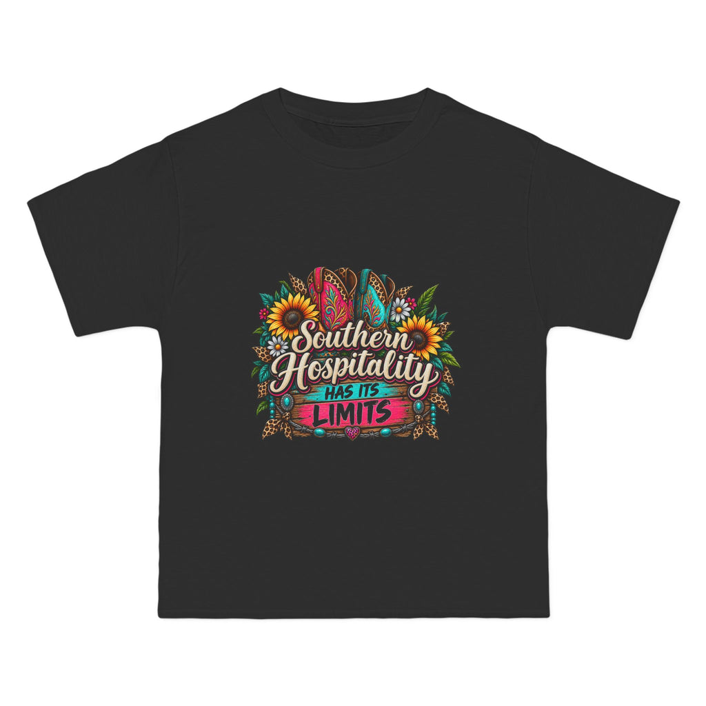 Southern Hospitality T-Shirt – Sunflower & Floral Graphic Tee