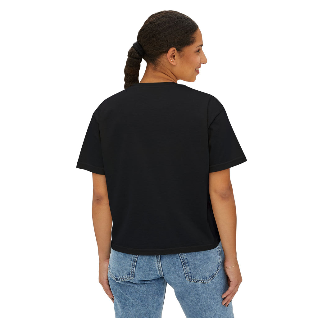 Boxy Tee — "My Mouth Has No Customer Service Department" Graphic Tee