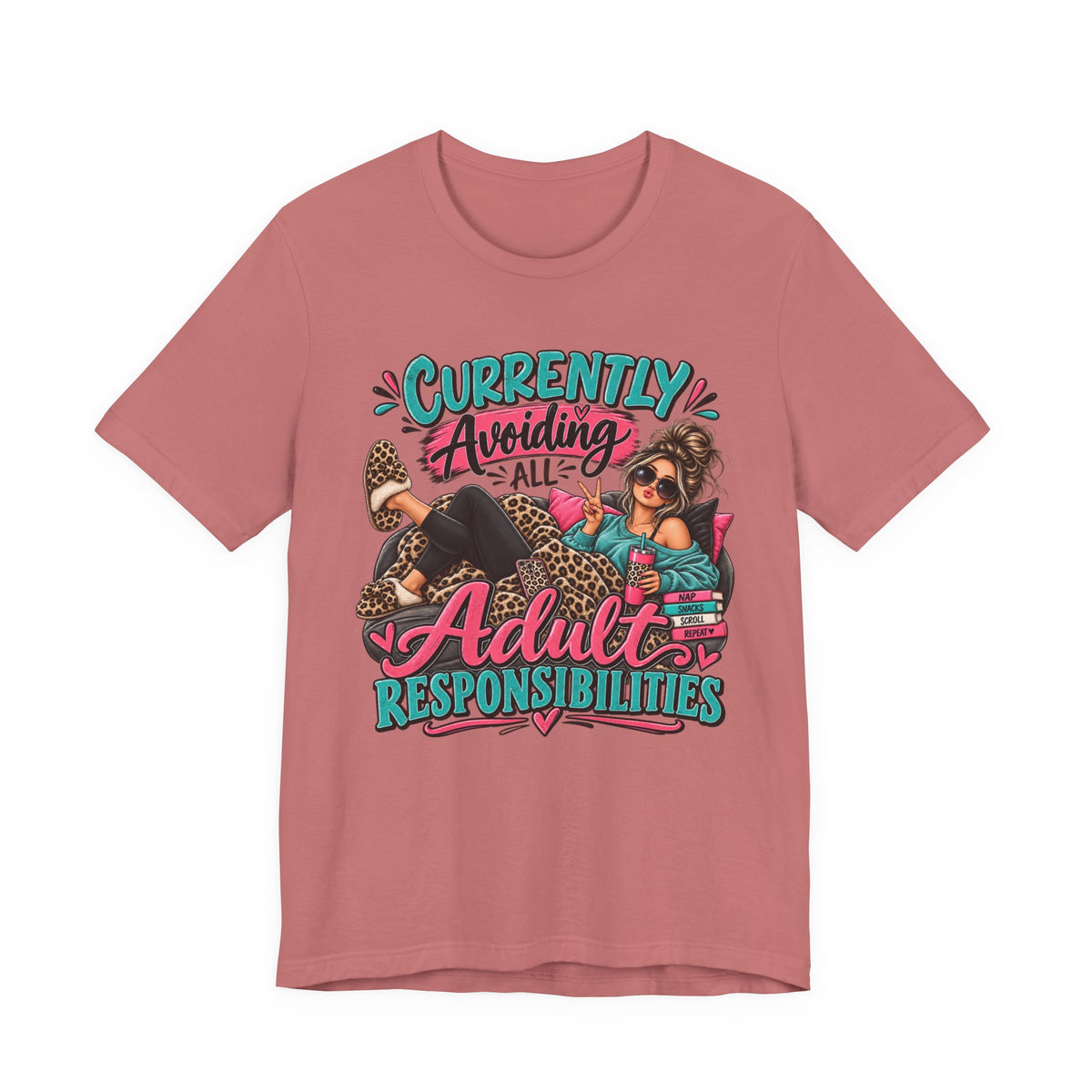 Currently Avoiding All Adult Responsibilities T-Shirt
