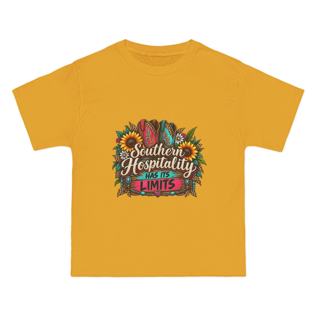 Southern Hospitality T-Shirt – Sunflower & Floral Graphic Tee