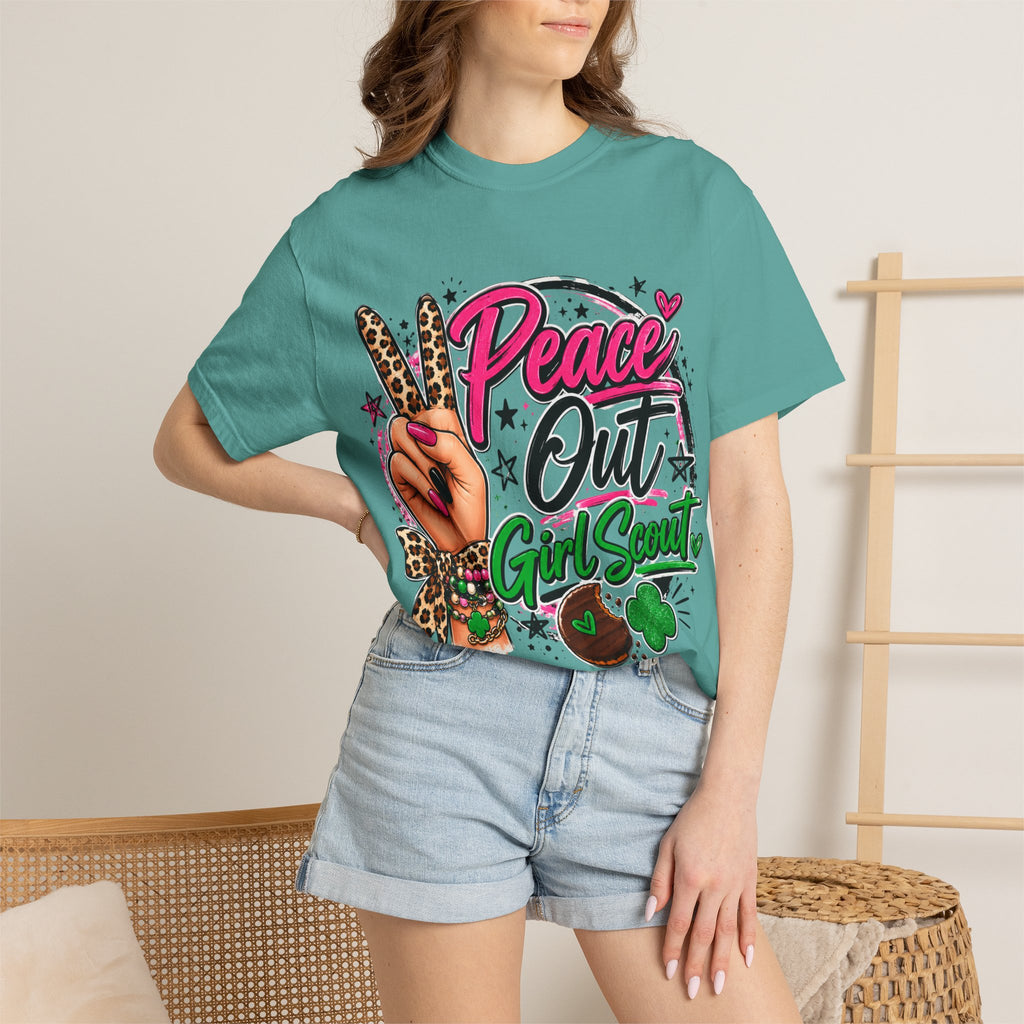 Peace Out Girl Scout T-Shirt
