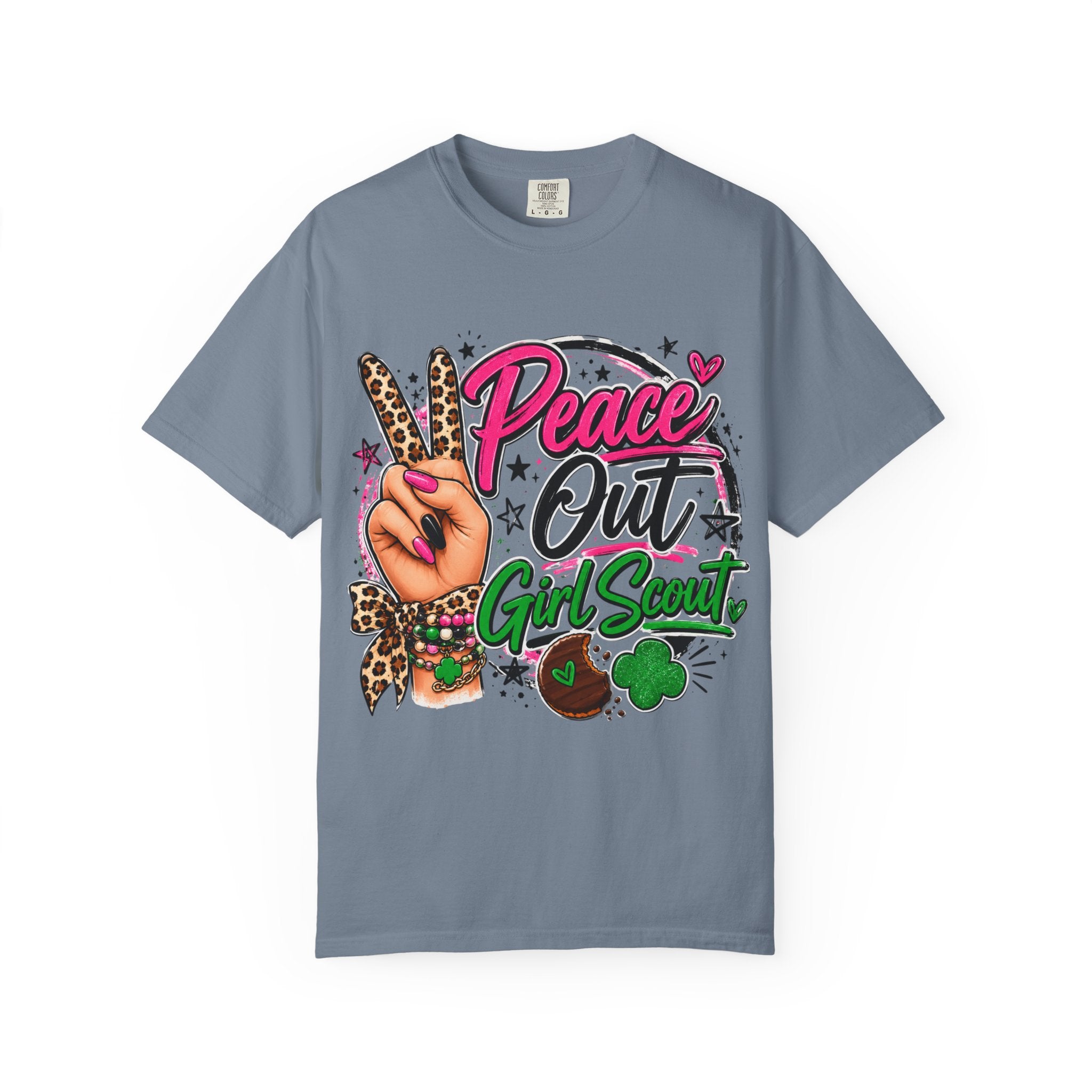 Peace Out Girl Scout T-Shirt