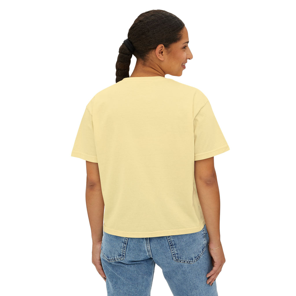 Boxy Tee — "My Mouth Has No Customer Service Department" Graphic Tee