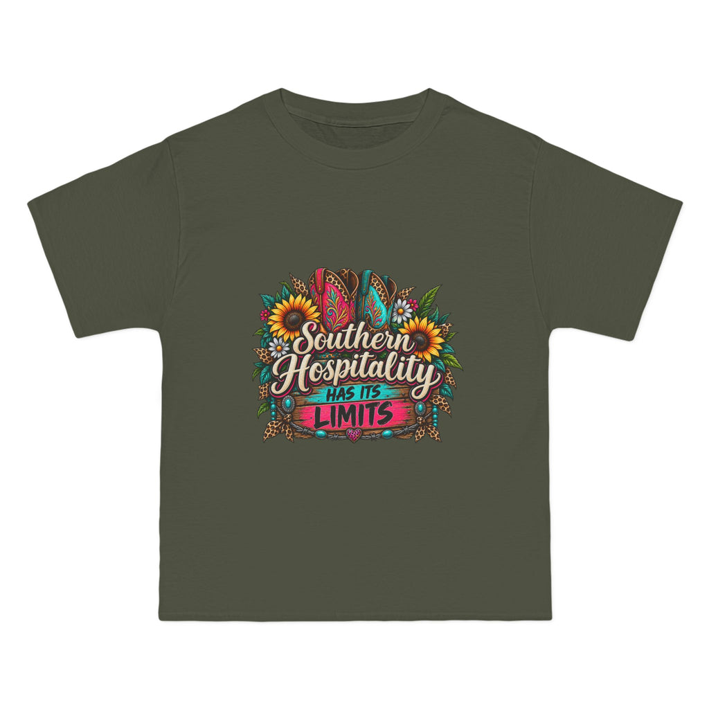 Southern Hospitality T-Shirt – Sunflower & Floral Graphic Tee